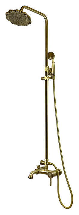 Стойка душевая Bronze de Luxe Windsor 10124F цветок