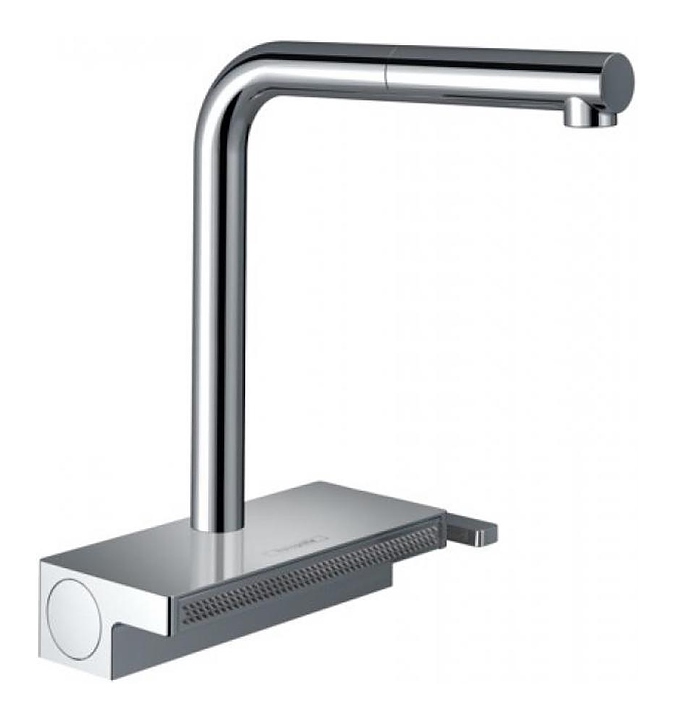 Смеситель для кухни Hansgrohe HG M81 Aquno Select 250 73836000 с вытяжным душем, хром