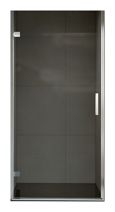Дверь душевая Vincea Flex VDP-1F900CG 90х200 см с тонированным стеклом, распашная, хром