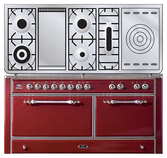 Газовая плита с духовым шкафом ILVE MC-150FSD-VG