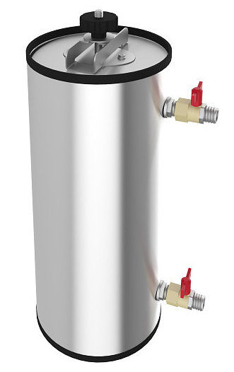 Водоумягчитель ПищТех VS-16 190х260х638 мм нержавеющая сталь