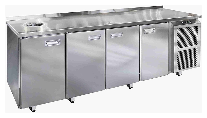 Стол холодильный Finist СХСns-700-4 с нейтральной секцией