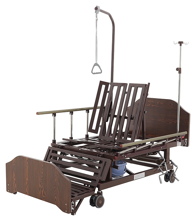 Кровать медицинская механическая Med-Mos Е-45А (ММ-5624Н-02) с РУ