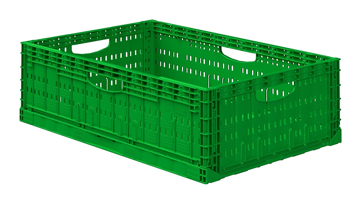 Ящик для овощей и фруктов iPlast FC-6418 600х400х180 мм салатовый