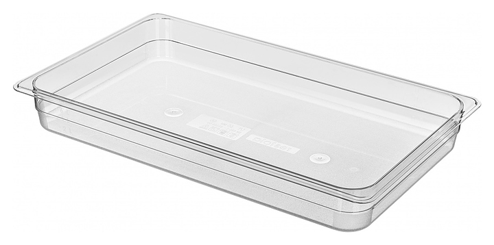 Гастроемкость Restola 422110101 GN 1/1-100 (530х325х100) поликарбонат прозрачная