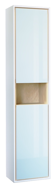 Пенал подвесной Jorno Glass 150 Gla.04.150/P/W