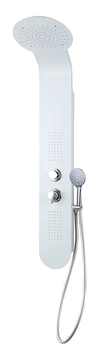 Панель душевая гидромассажная Taliente Amato TA-G-A03Wcr без излива, белый