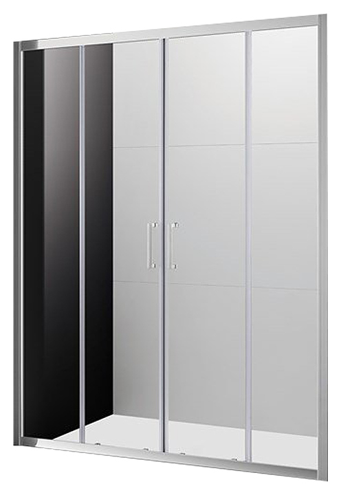 Дверь душевая CEZARES MOLVENO-BF-2-180-P-Cr 180х195 см, в нишу, раздвижная