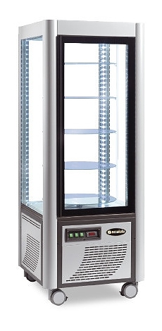 Витрина кондитерская Scaiola ERG 400 G серебро