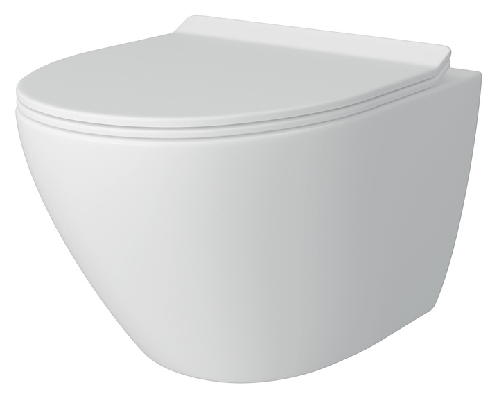 Унитаз подвесной с сиденьем Maretti Elena EA10PBM88-844 белый