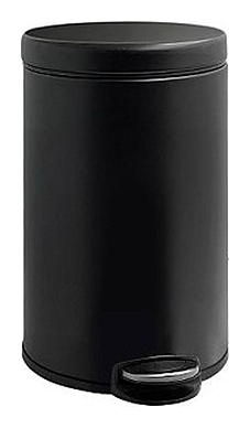 Корзина для мусора Merida SILENT KIC414 матовая, черная, 12 л