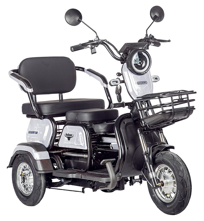 Трицикл Rutrike Gelbert Caf белый