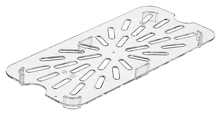Дренажный поддон для гастроемкости Gastroplast GNPS-13 GN1/3 (поликарбонат) прозрачный
