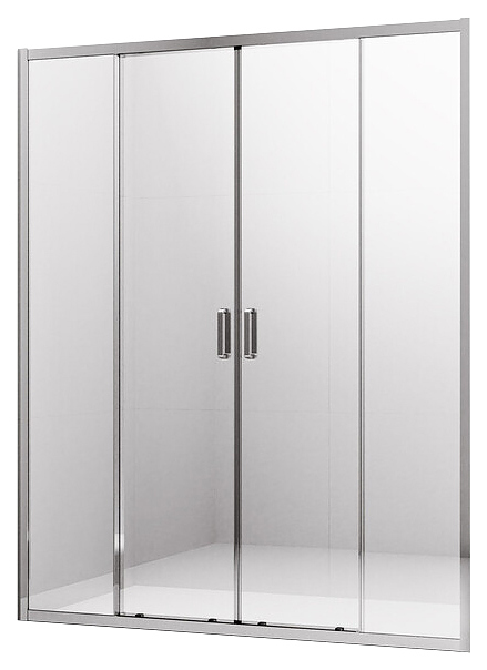 Дверь душевая Ambassador Forsa 17021109AX 140х200 см, в нишу, раздвижная