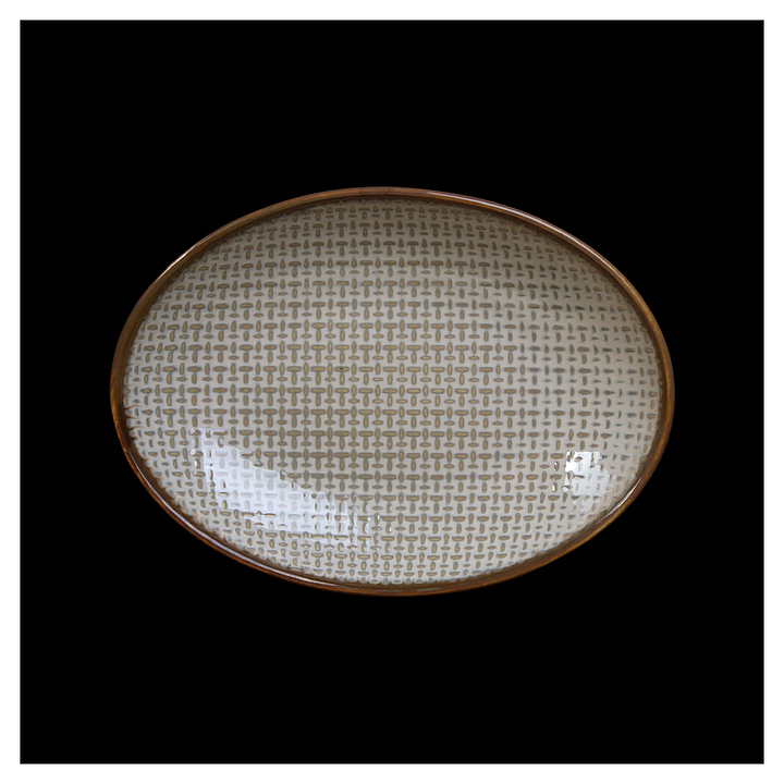 Блюдо овальное малое Corone Alveare HS179478 6