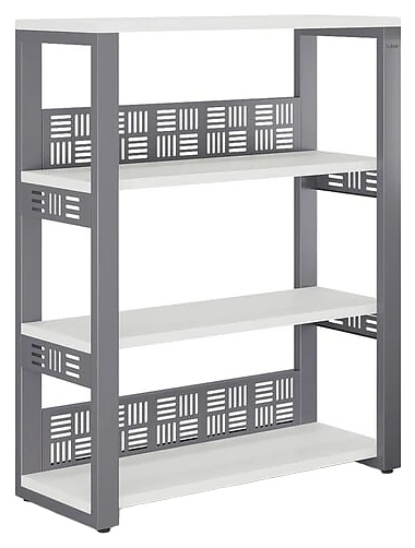 Стеллаж открытый КОБОР ST3-140/36 graphite/premium