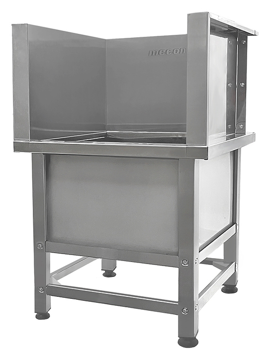 Ванна моповая Mecon Norma Ral ВМСн 530х530х500 (800) мм П-образная облицовка, ножка профильная