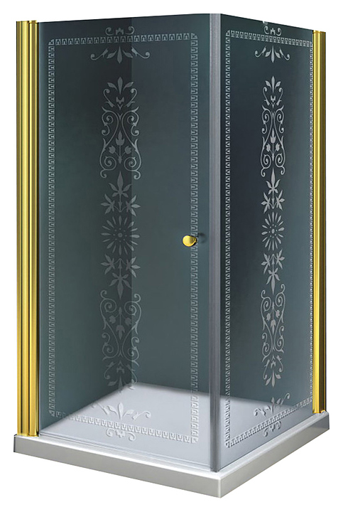 Уголок душевой CEZARES ROYAL PALACE-A-AH-1-90/100-CP-G 90х100х195 см