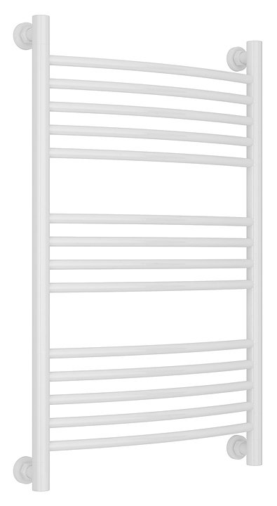 Полотенцесушитель водяной Сунержа Богема+ 80x50 см с выгнутой перемычкой, белый