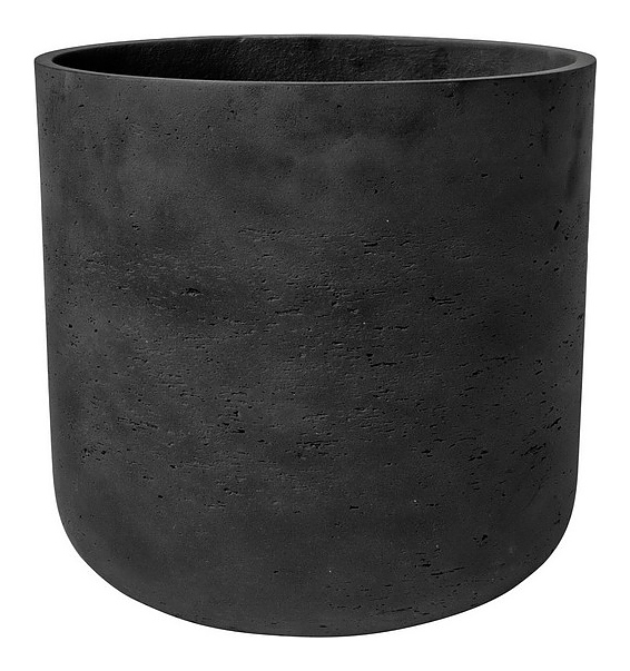 Кашпо Pottery Pots Charlie (15х14,5 см) черное