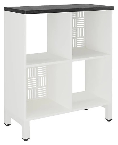 Стеллажная система КОБОР SQ-2Х2 white/wood