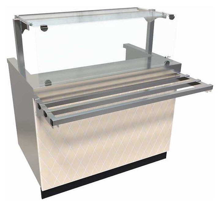 Прилавок-мармит Abat ПМЭС-70Е для первых блюд ромб