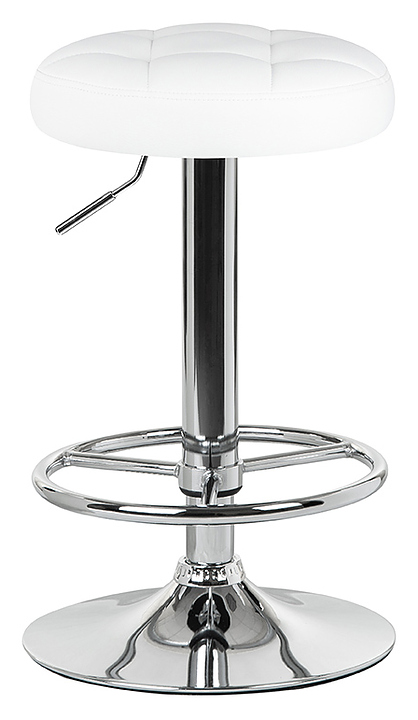 Табурет барный DOBRIN 5008-LM-N BRUNO (белый) 2 шт.