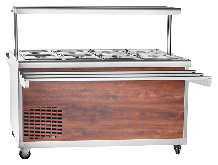 Прилавок-витрина Abat ПВВ(Н)-70ПМ-01-НШ кашир.