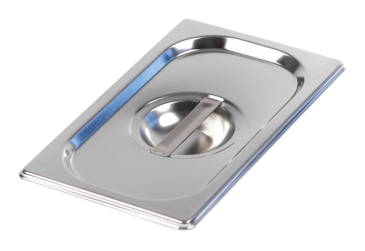 Крышка для гастроемкости VIATTO 814-L GN 1/4 (265x162) нерж. сталь
