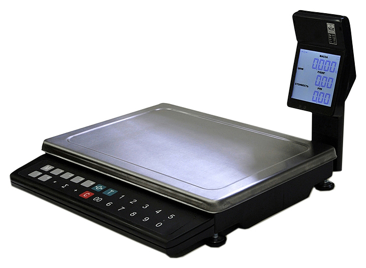 Весы торговые МАССА-К МК-15.2-ТН11