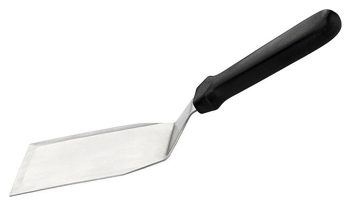 Лопатка P.L. Proff Cuisine WTHD-6PH /JQ-OT130 l=30 см c головкой 10,8х7 см с острыми краями (нерж. сталь / пластик)