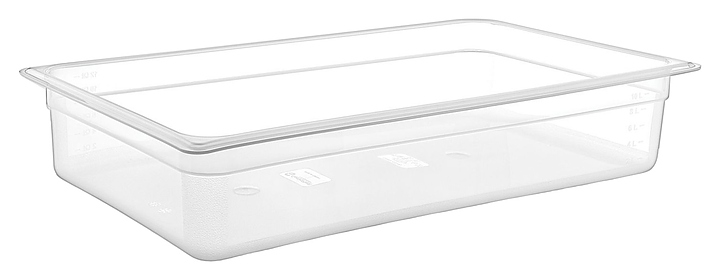Гастроемкость Gastroplast GNPP-1165 GN 1/1-65 (530х325х65) 12 л полипропилен прозрачная