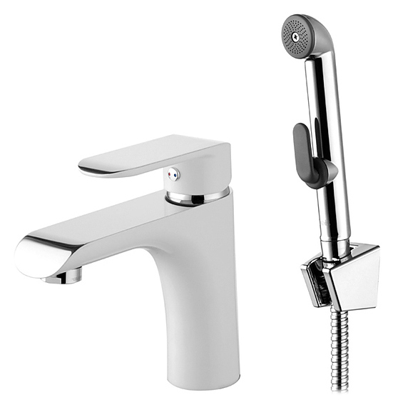 Смеситель для раковины IDDIS CALIPSO CALSB00i08 с гигиеническим душем