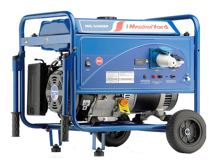 Генератор бензиновый MasterYard MG 5500RP