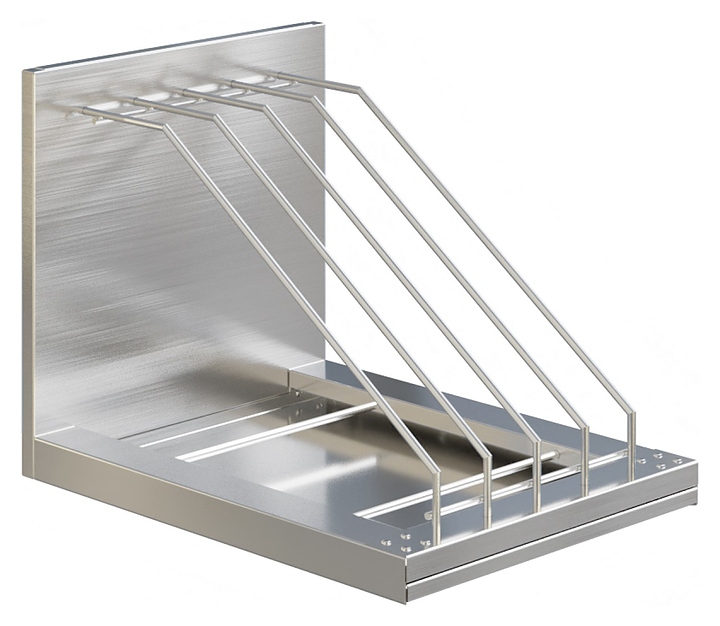 Полка настенная для досок Restoinox ПНД-4