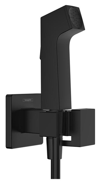 Душ гигиенический встраиваемый Hansgrohe HG Bidette 1jet E 29233670 матовый черный