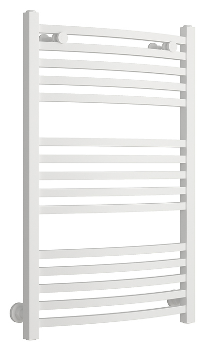 Полотенцесушитель водяной Сунержа Аркус 80x50 см матовый белый