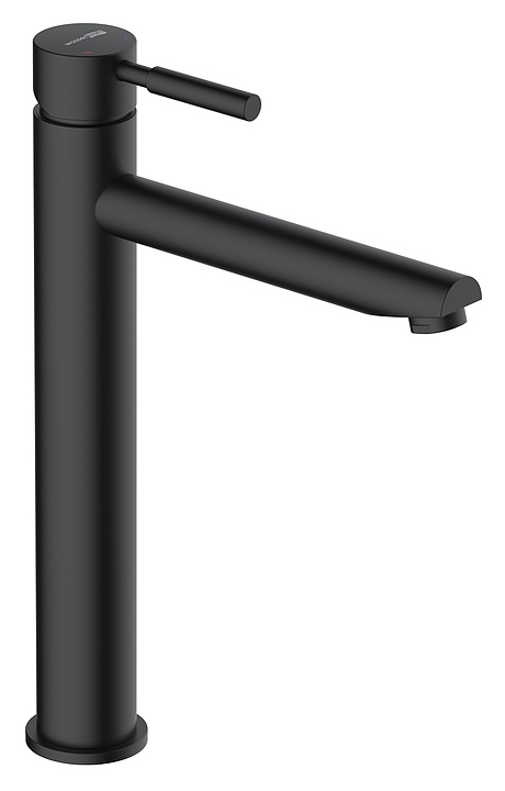 Смеситель для раковины Wasserkraft Gollach 3303H черный soft-touch