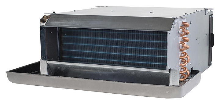 Фанкойл канальный Daikin FWE04CFU четырехтрубный, с 2-х ходовым клапаном, правая сторона подключения