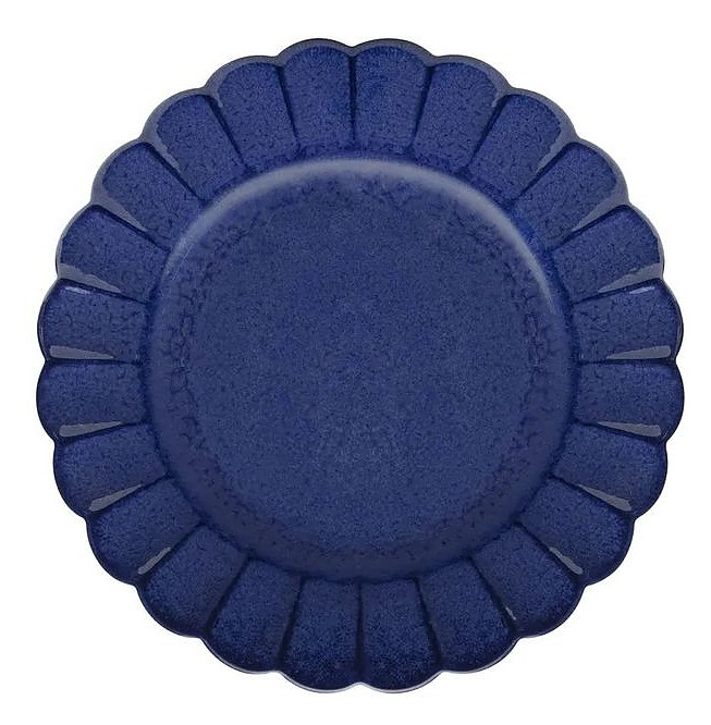 Тарелка десертная Oxford FLORA AMOR PERFEITO 152437 d 22 см синий