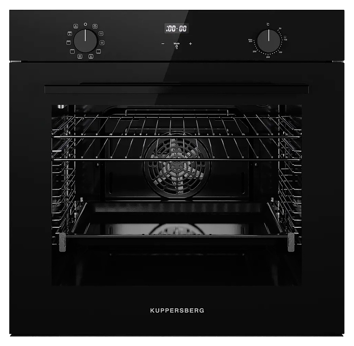 Духовой шкаф Kuppersberg HF 630 B черный / стекло