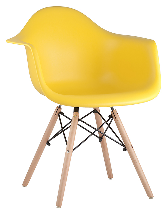 Стул Stool Group DAW желтый