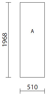 Боковая панель Expo P-PLA цвет A1