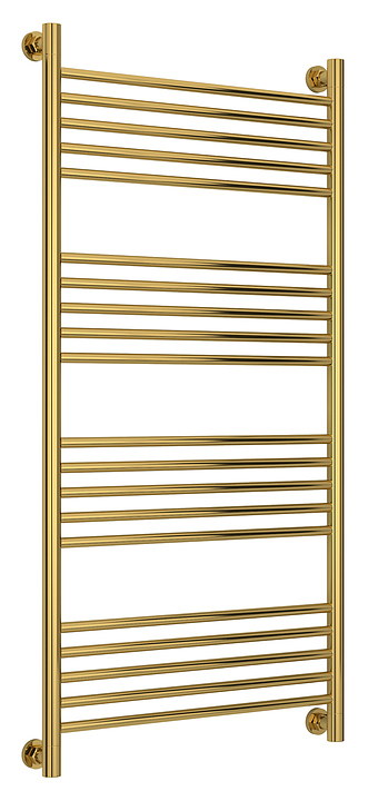 Полотенцесушитель водяной Сунержа Богема+ 120x60 см с прямой перемычкой, золото