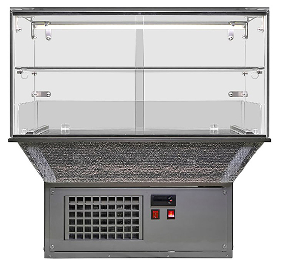 Витрина холодильная встраиваемая ТехноБалт Тикси DROP-IN 650х450х400 мм