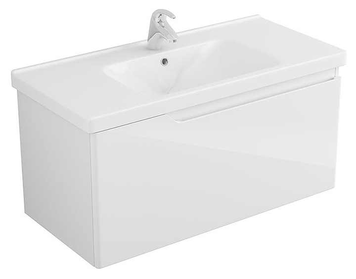 Тумба подвесная под раковину OWL Hella 100 OW24.06.00, белая