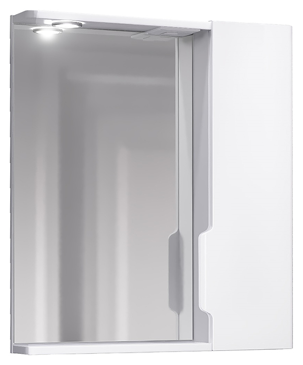 Шкаф зеркальный Jorno Moduo Slim 60 Mod.03.60/W