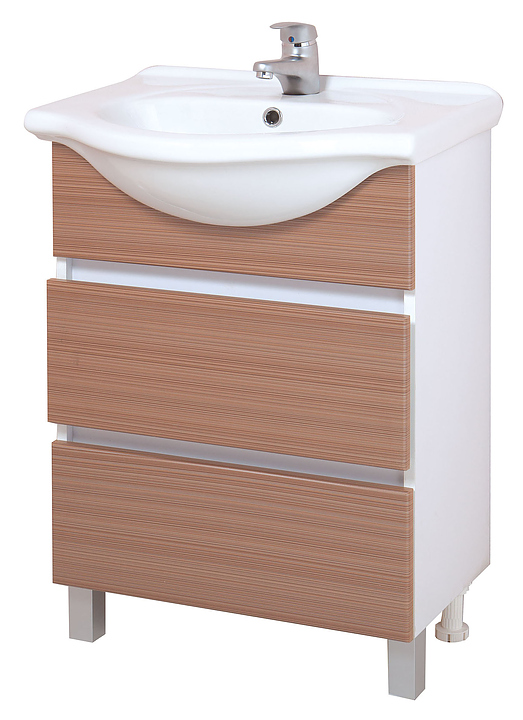 Тумба под раковину Onika ЭЛИТА 60.13 штрокс коричневый