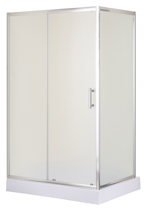 Душевой уголок Taliente TA-0812MP 120х80х180 см, рифлёное, раздвижная, хром