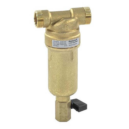 Фильтр сетчатый Honeywell-Braukmann T-образный латунь Ду 20 Ру25 Тмакс=80 oC G3/4